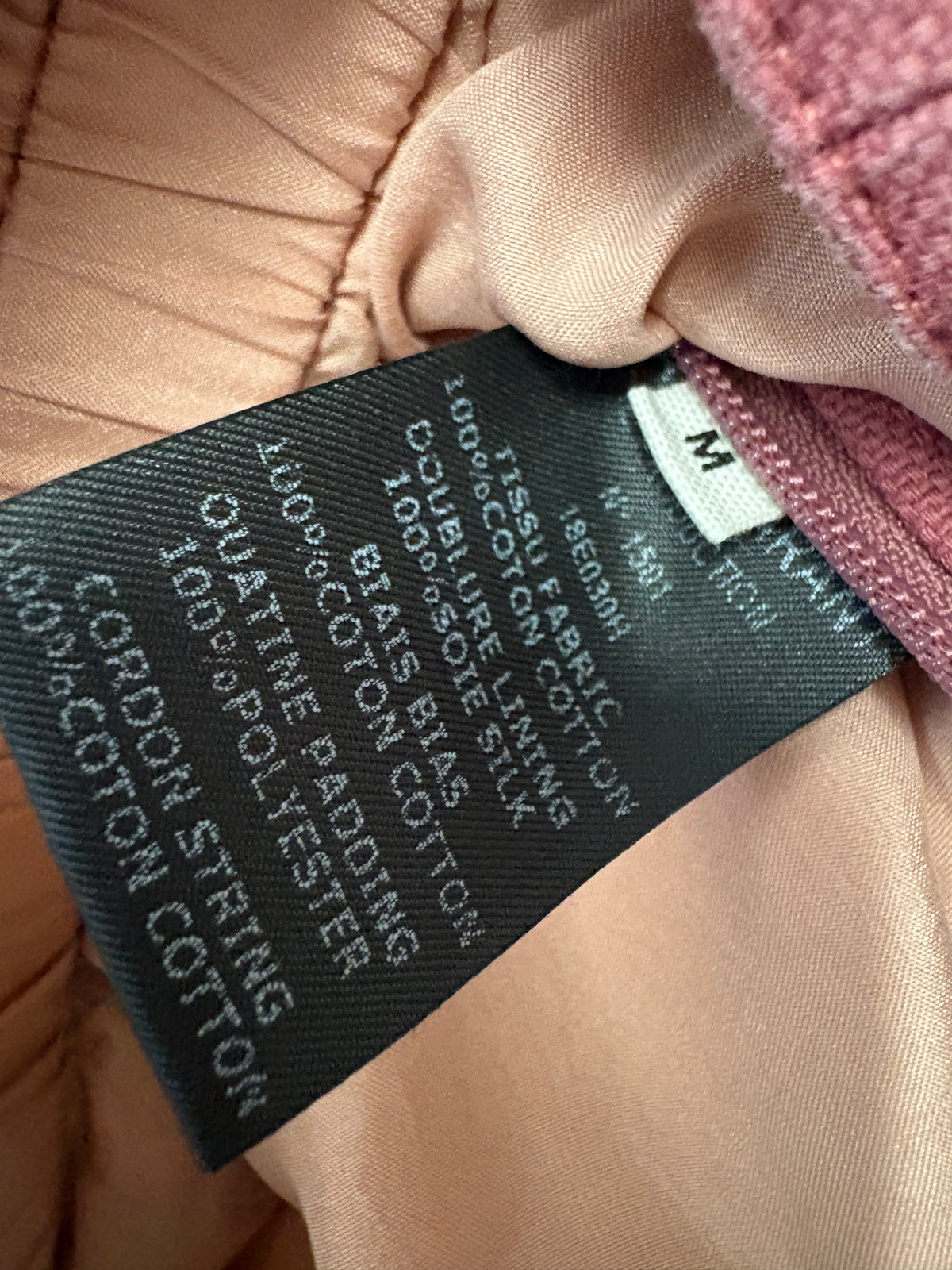 Isabel Marant Pink Denim Padded Jacket