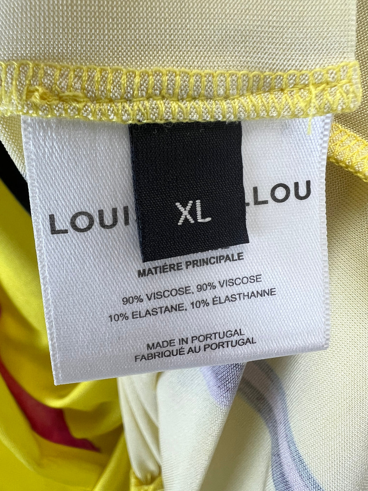 Louisa Ballou Yellow Maxi Dress