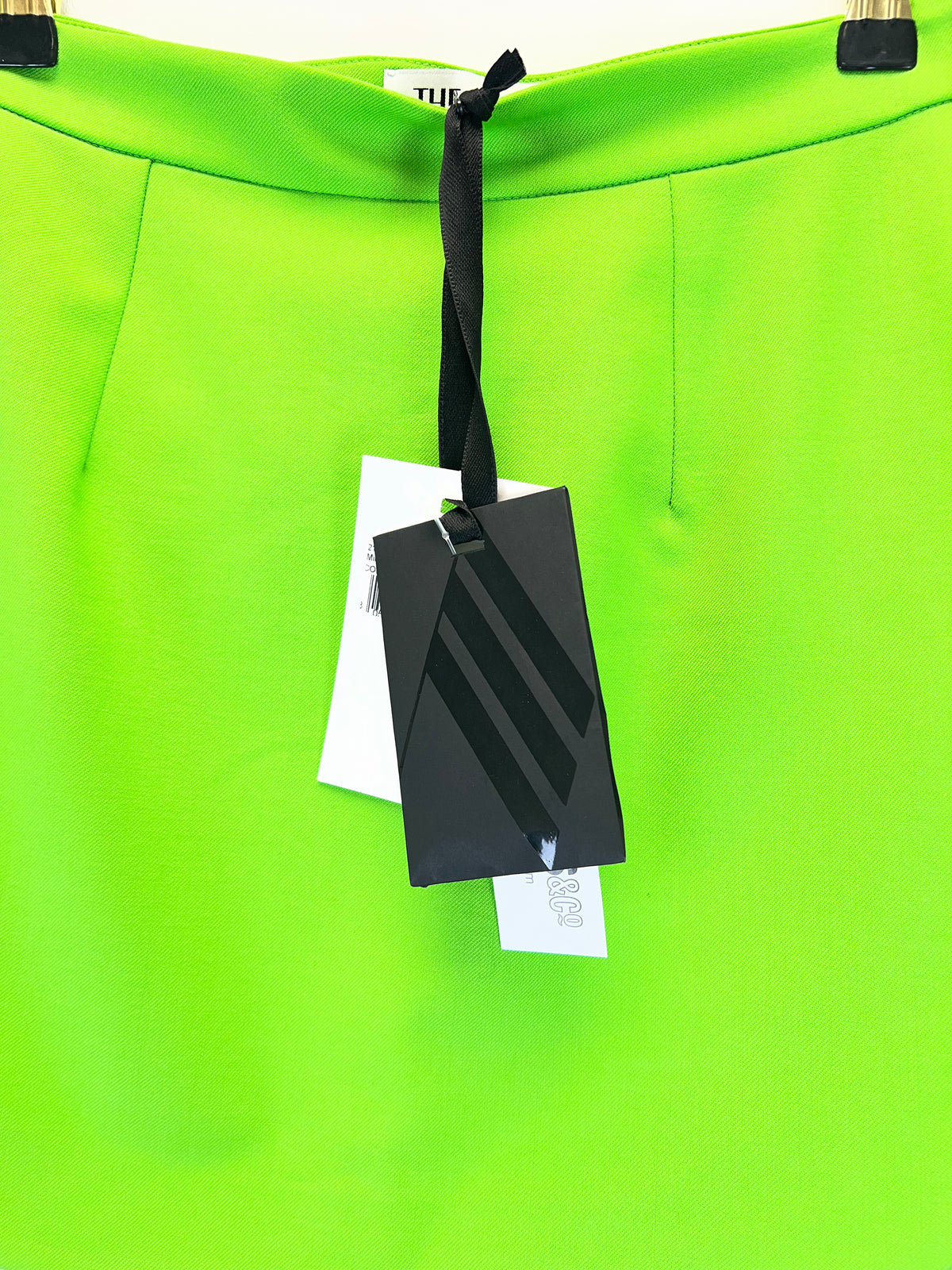 The Attico Green Mini Skirt
