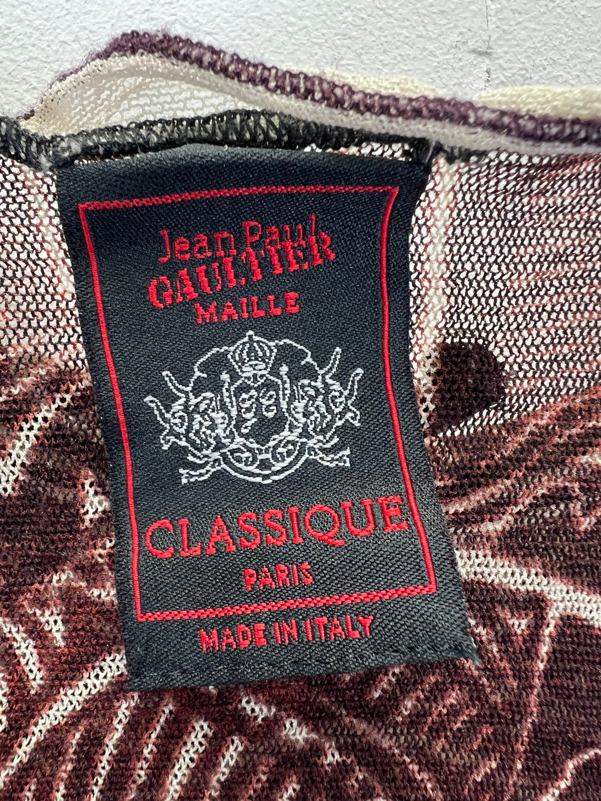 Jean Paul Gaultier Vintage Trible Vest Top