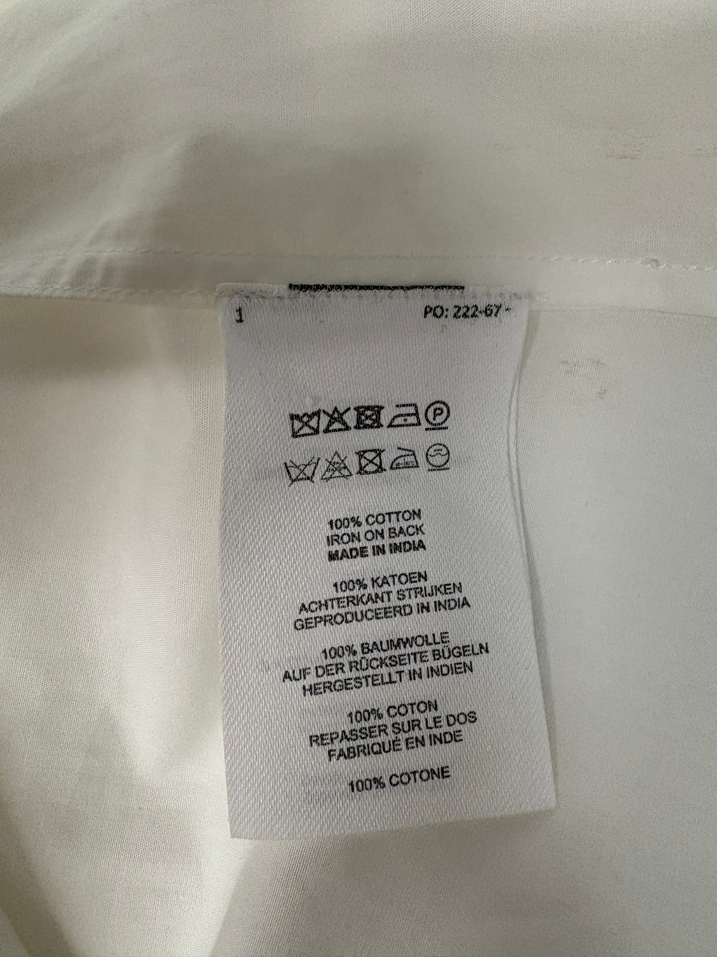 Dries Van Noten White Embellished Shirt (pre-owned)