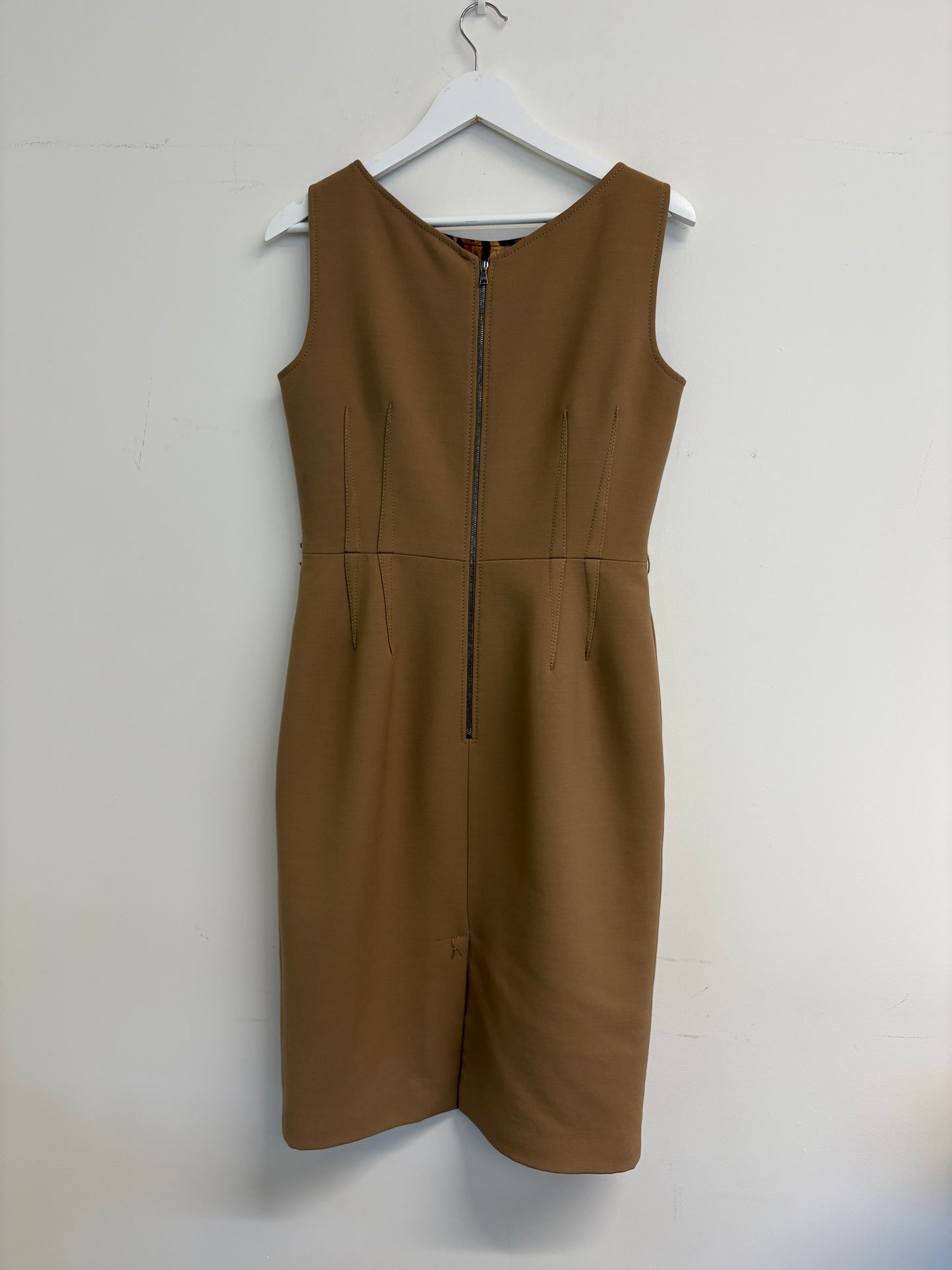 Dolce & Gabbana Tan Wool Dress (pre-owned)