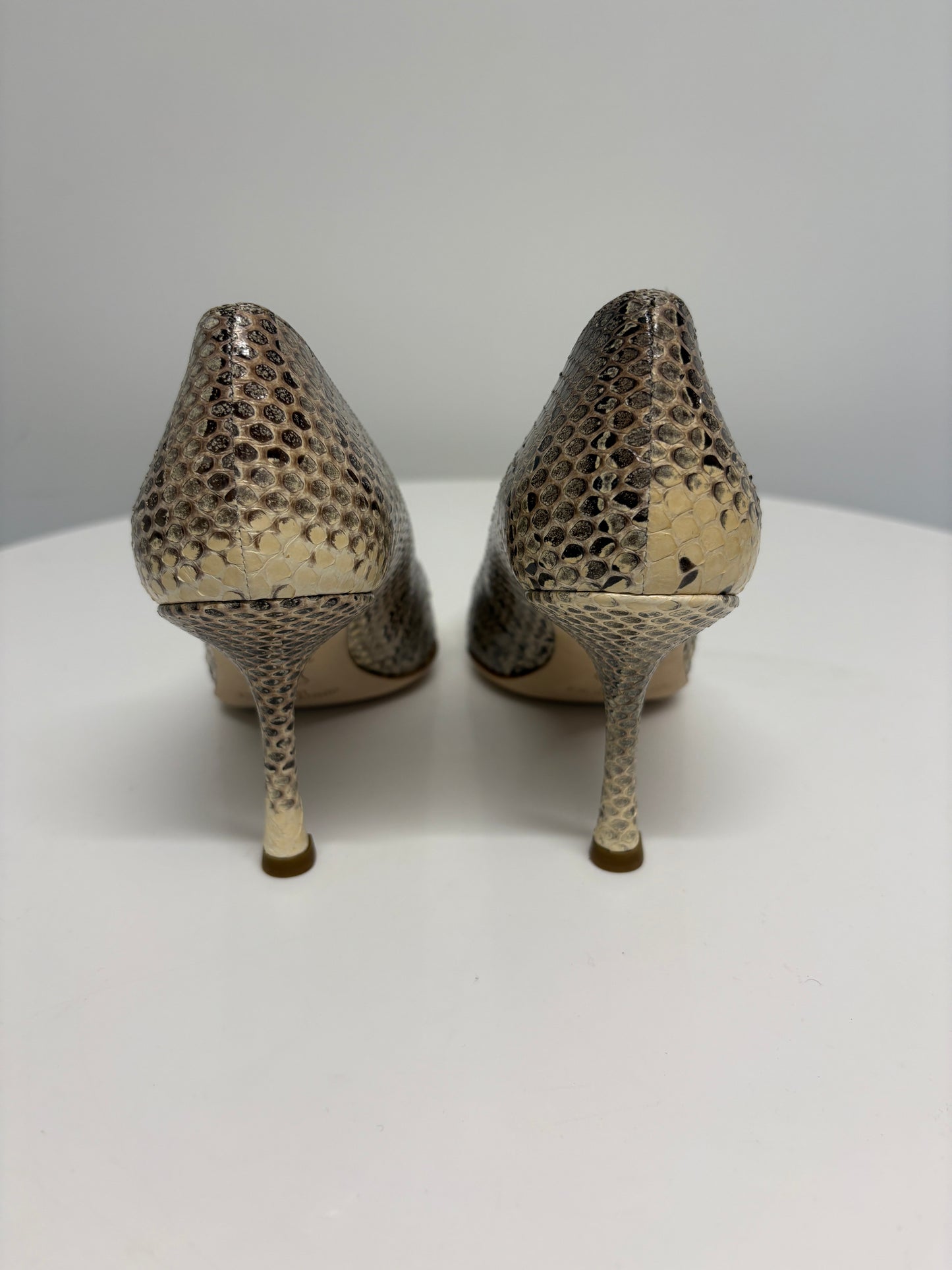 Jimmy Choo Margo Snake Pumps (pre-owned)