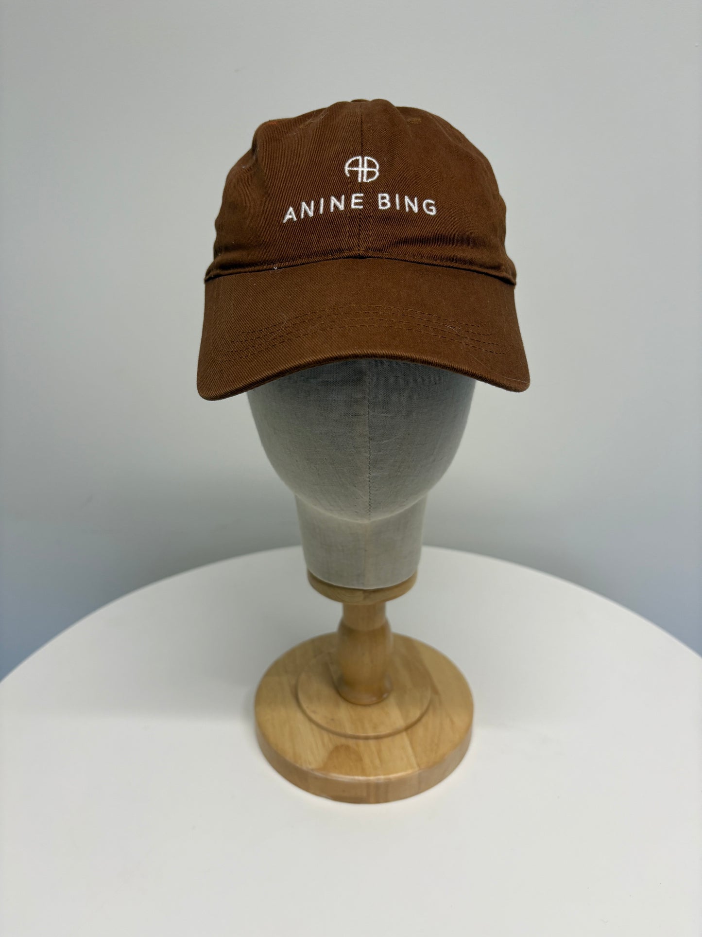 Anine Bing Camel Jeremy Baseball Cap (pre-owned)