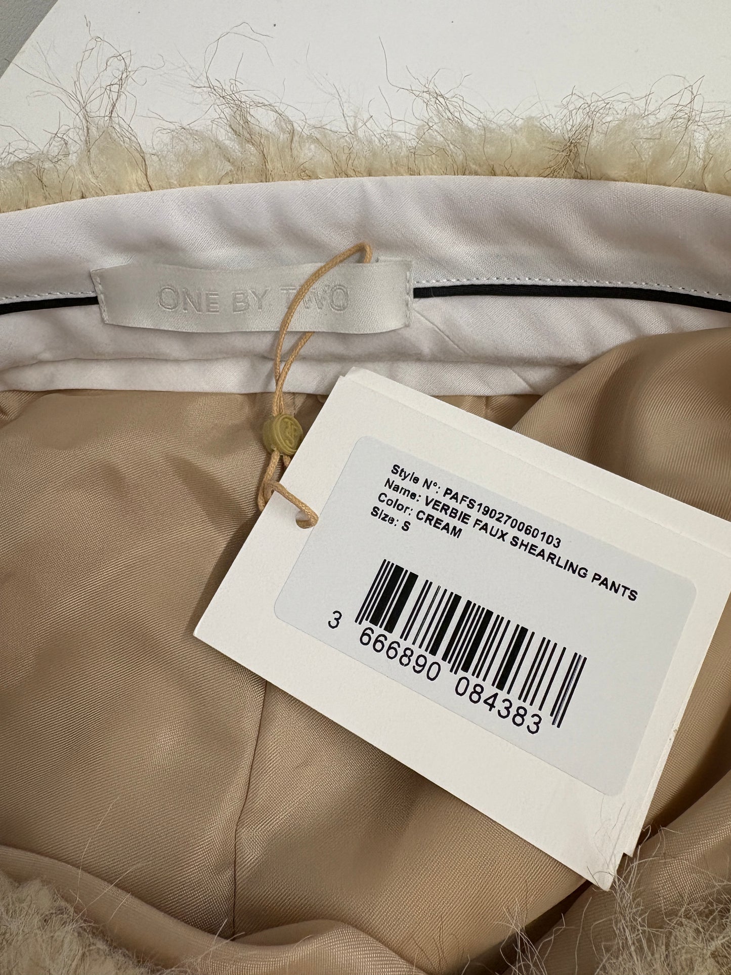 The Frankie Shop Verbie Faux Shearling Trousers (pre-owned)