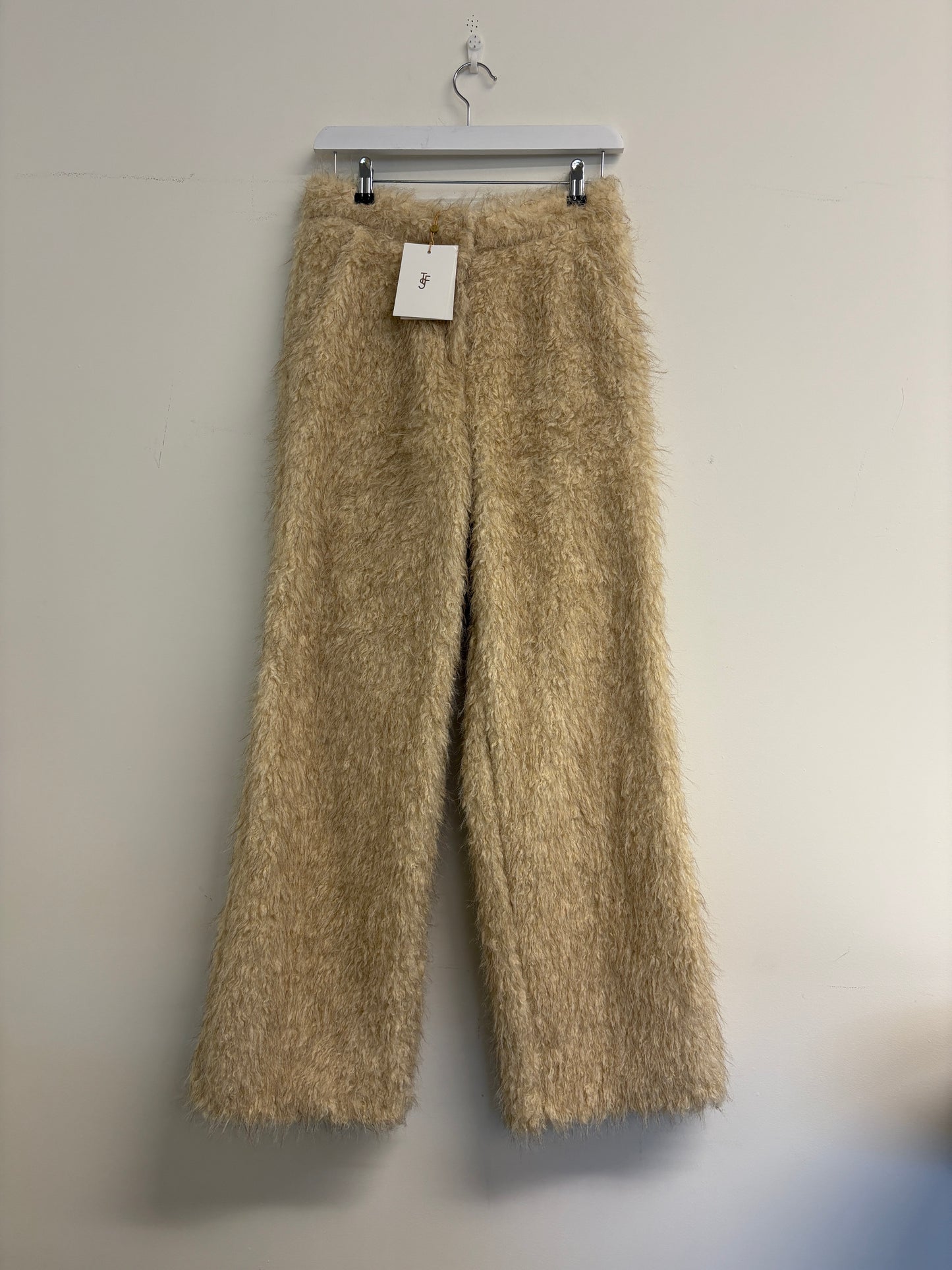 The Frankie Shop Verbie Faux Shearling Trousers (pre-owned)
