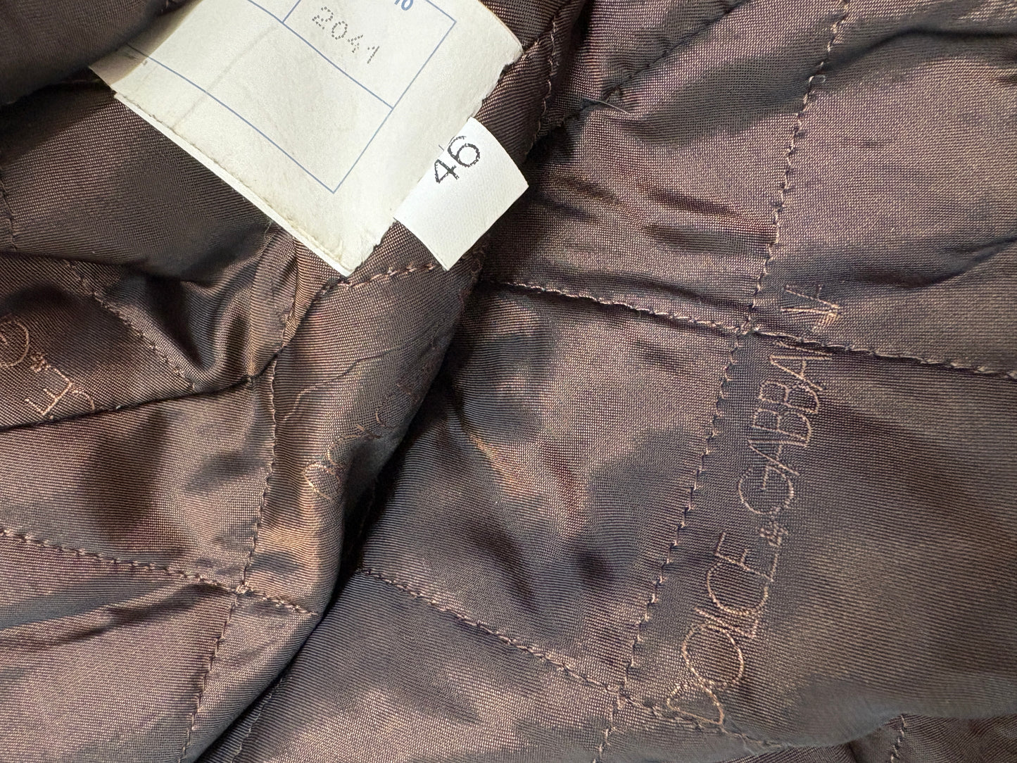 Dolce & Gabbana Brown Suede Jacket With Fur Trim (pre-owned)