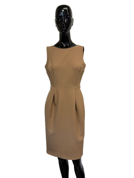 Dolce & Gabbana Tan Wool Dress (pre-owned)