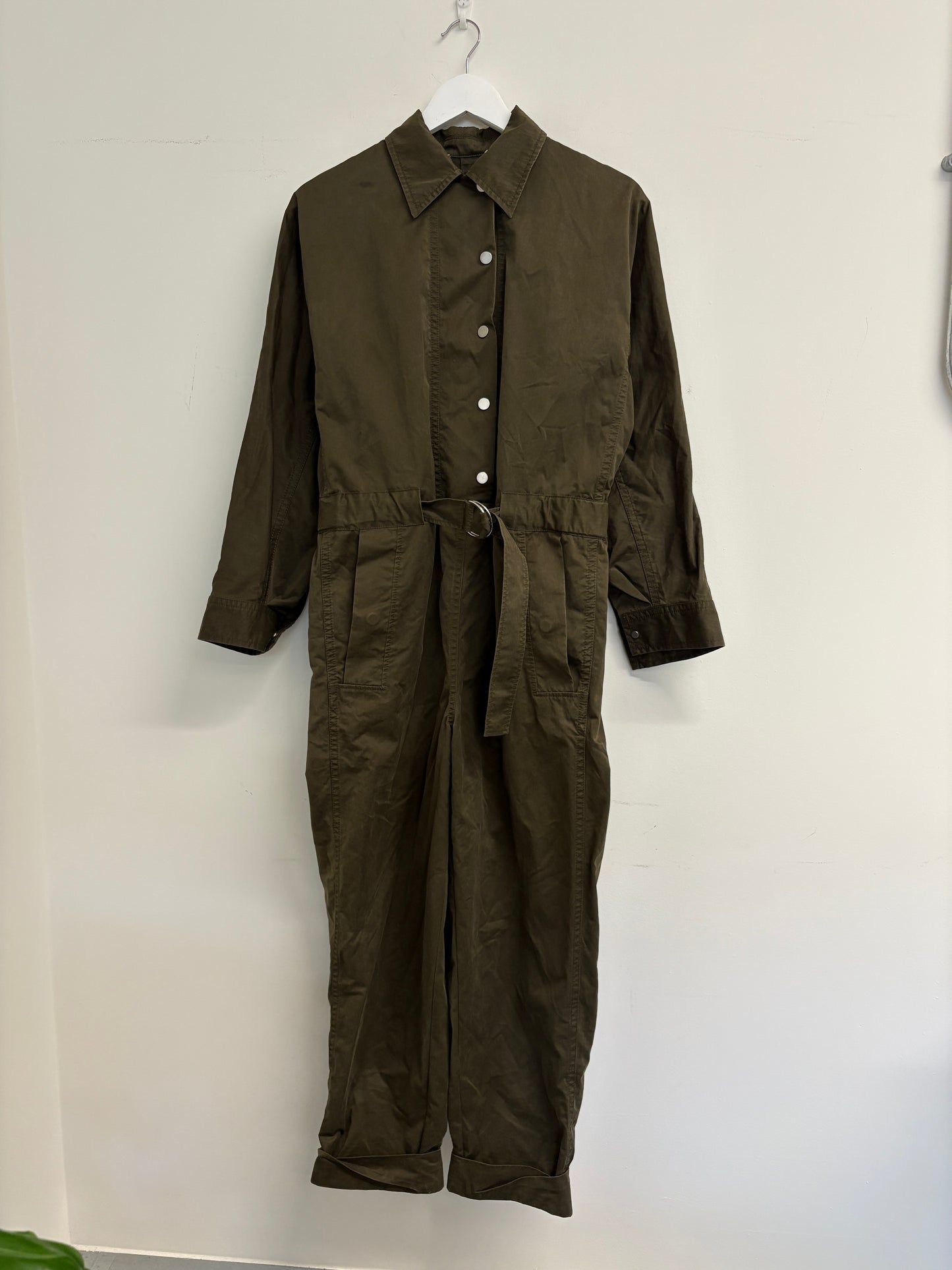 3.1 Phillip Lim Khaki Green Boiler Jumpsuit (pre-owned)
