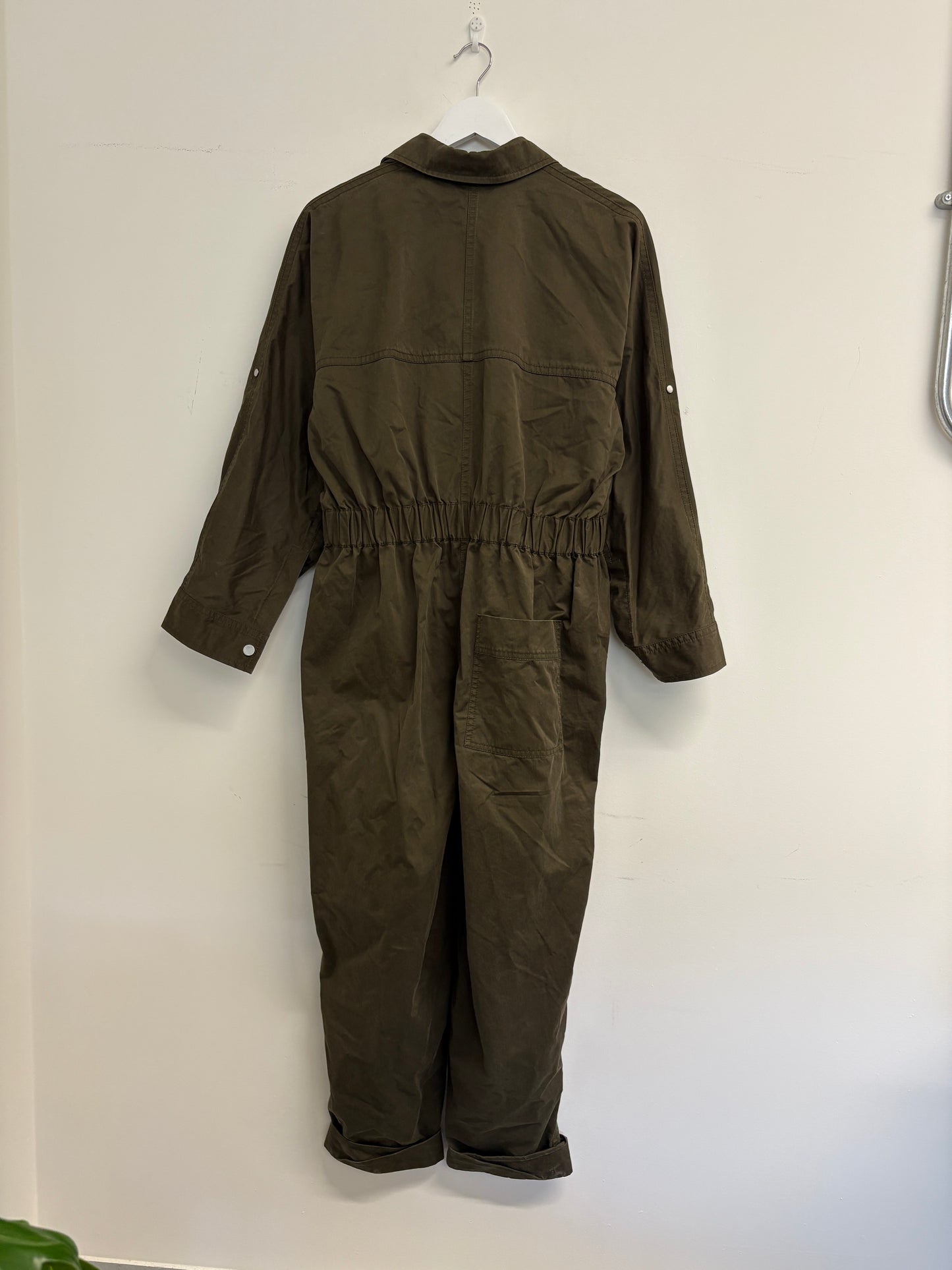 3.1 Phillip Lim Khaki Green Boiler Jumpsuit (pre-owned)