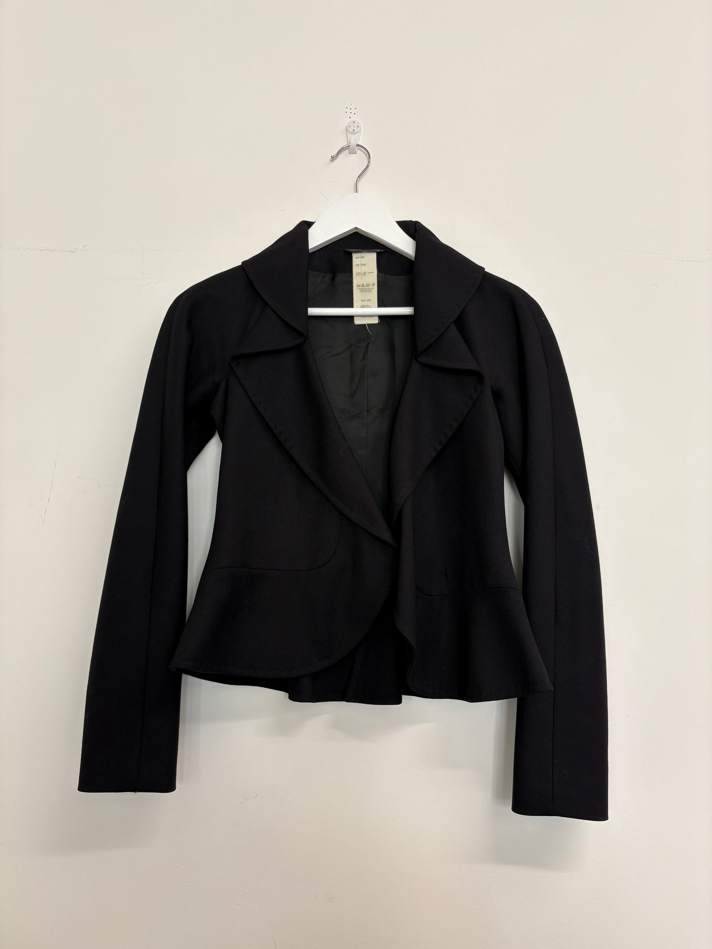 Gianni Versace Black Wool Blazer And Skirt Suit (pre-owned)