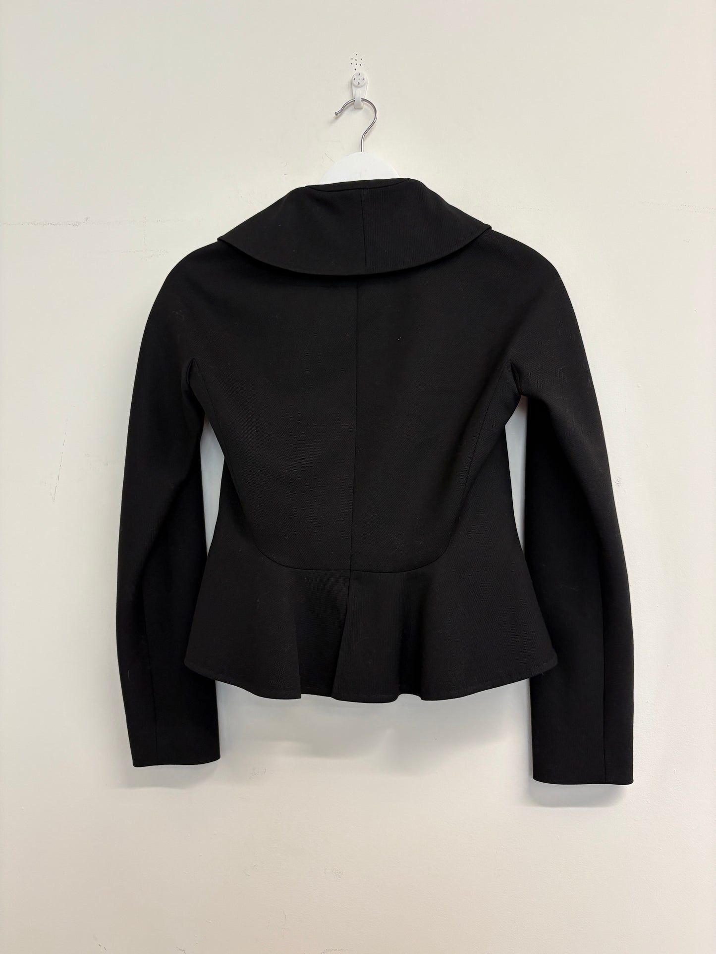Gianni Versace Black Wool Blazer And Skirt Suit (pre-owned)