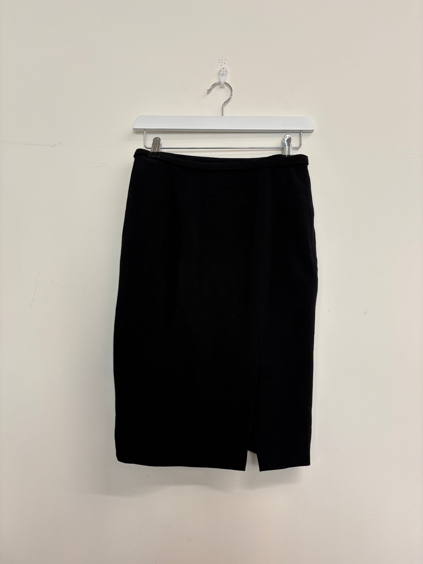 Gianni Versace Black Wool Blazer And Skirt Suit (pre-owned)