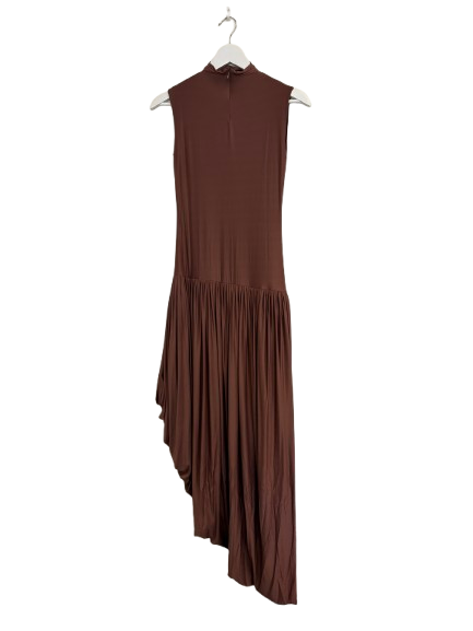 Deme By Gabriella Penelope Dress In Mocha (pre-owned)