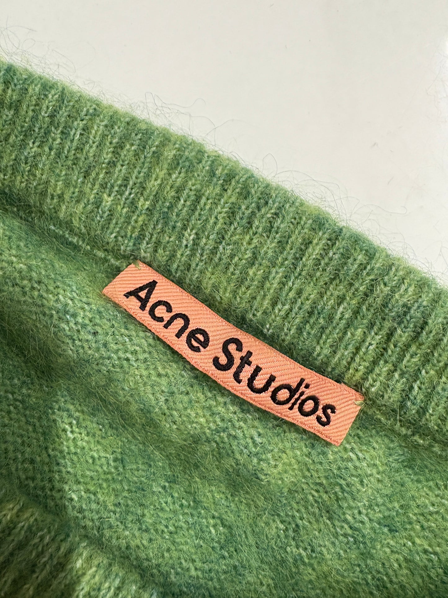 Acne Studios Green Mohair Jumper (pre-owned)