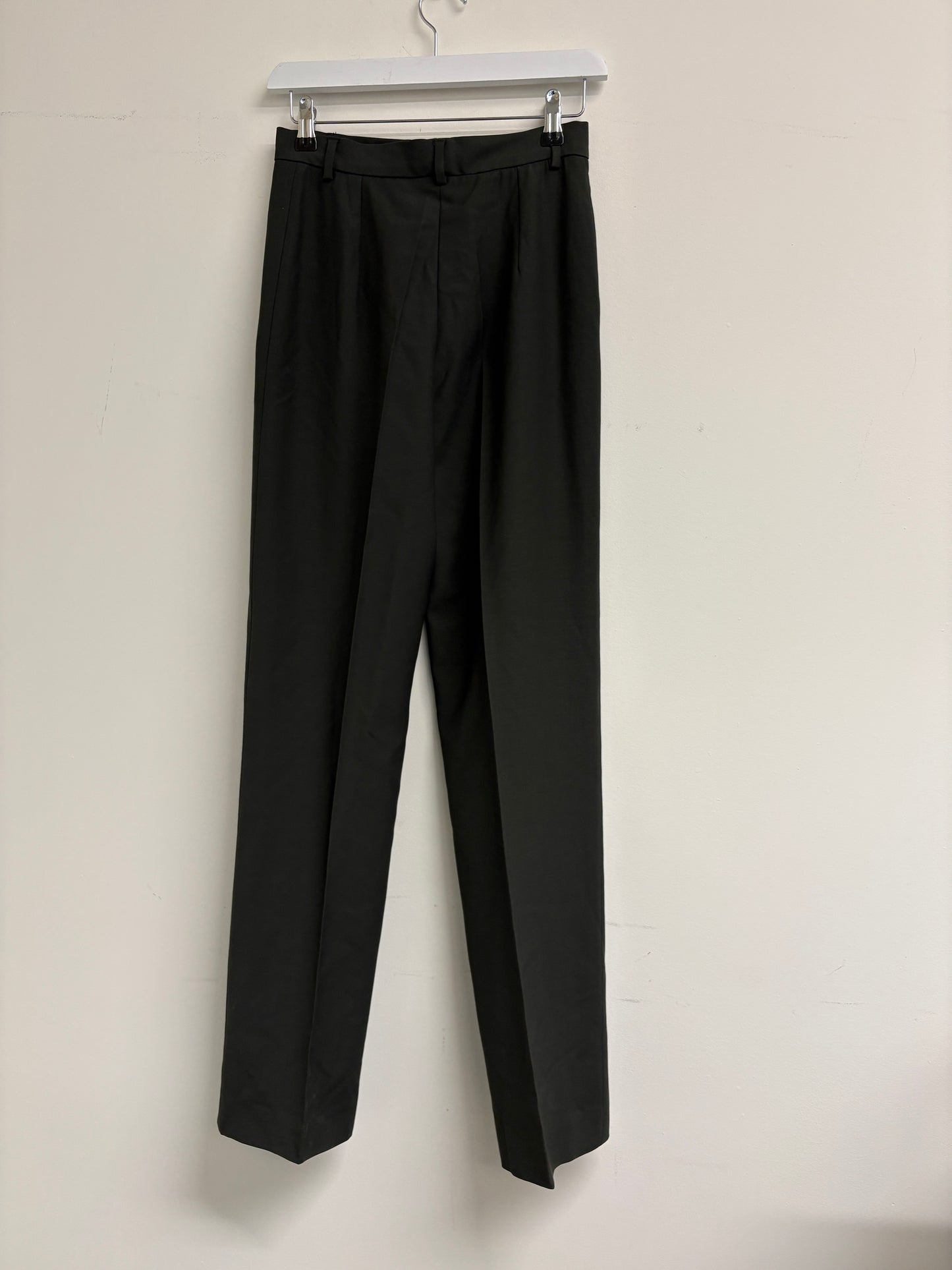 Gucci Khaki Wool Zip Up Jacket And Trousers Suit (pre-owned)