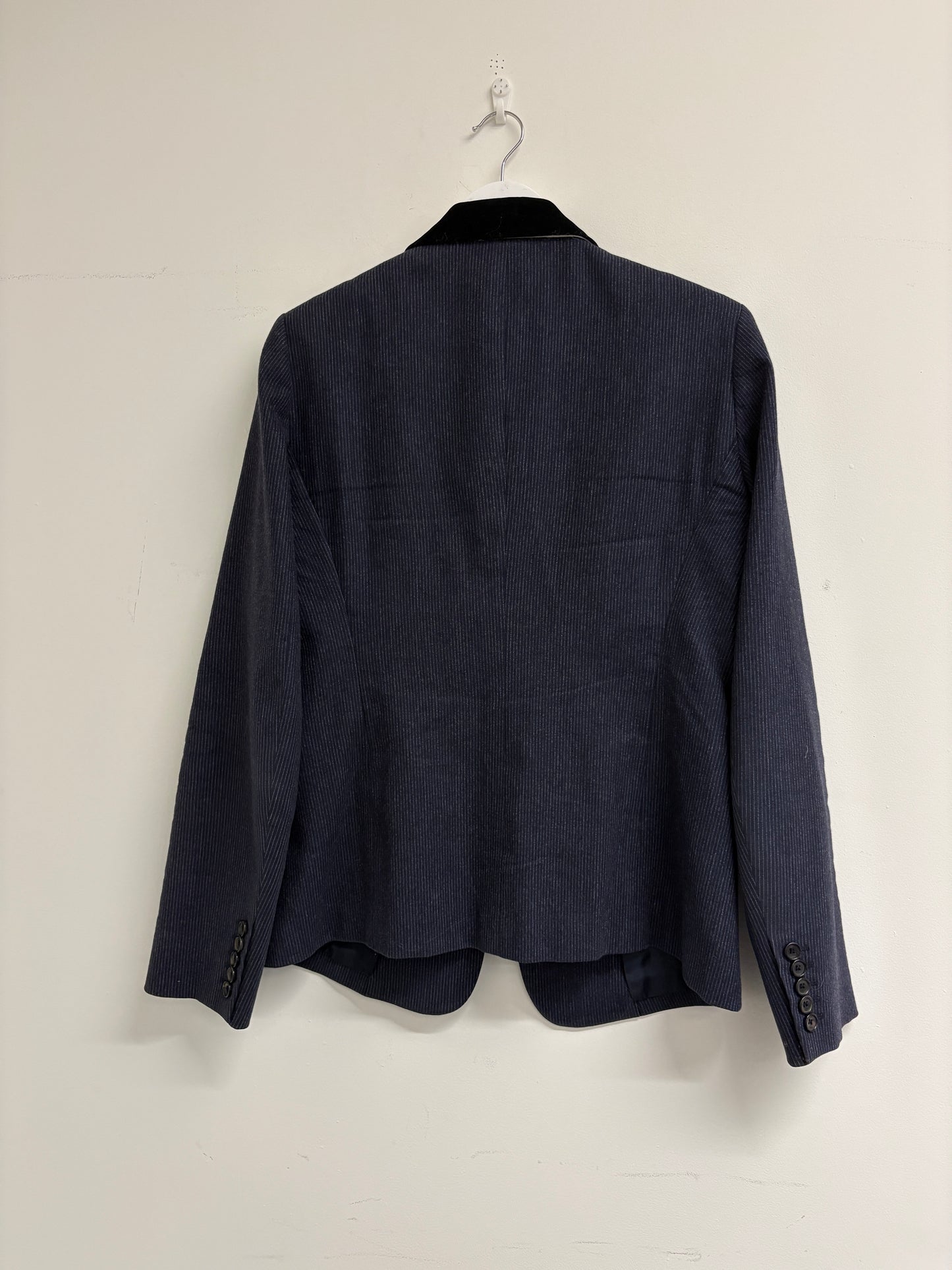 Joseph Prisca Small Stripe Navy Blazer (pre-owned)