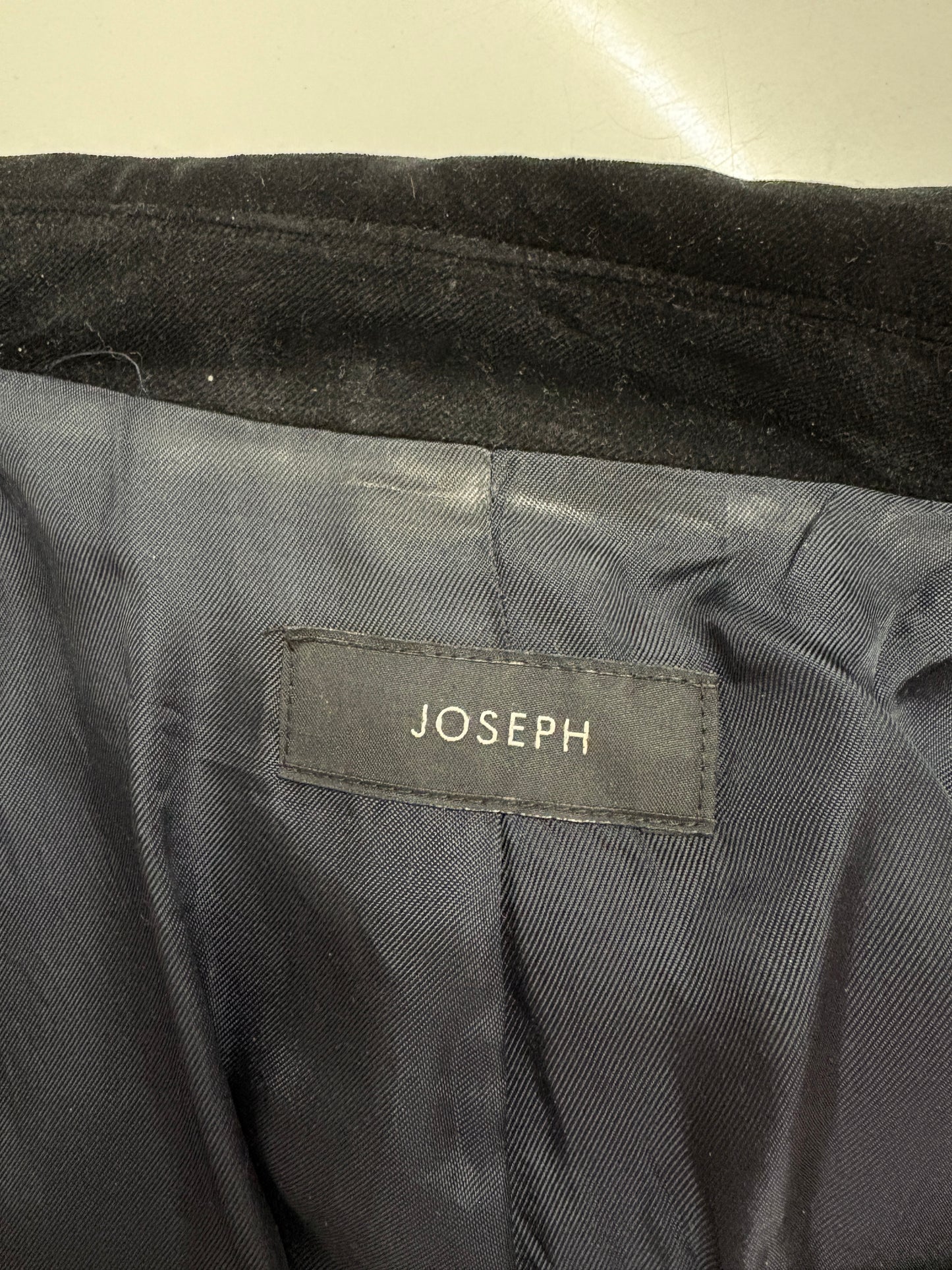 Joseph Prisca Small Stripe Navy Blazer (pre-owned)