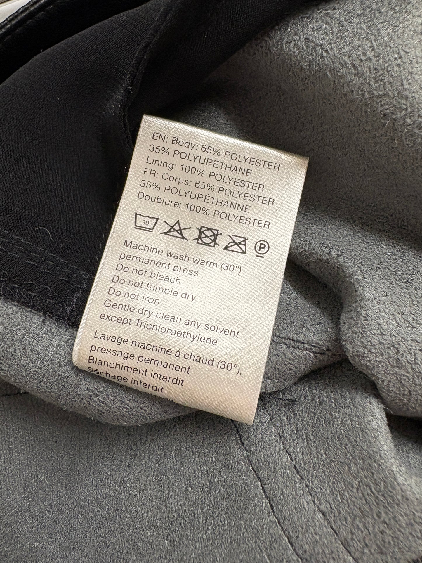 Nanushka Black Faux Leather Trousers (pre-owned)