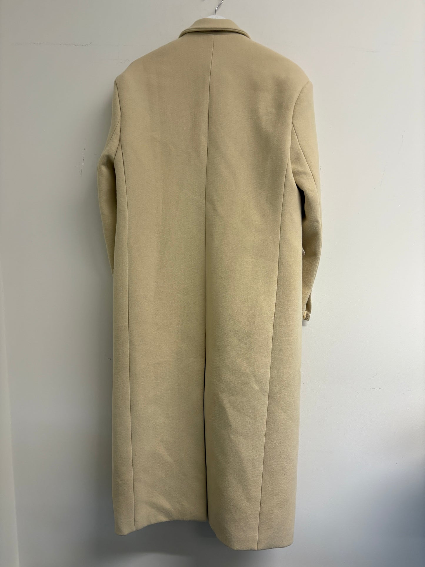 The Frankie Shop Cream Oversized Coat (pre-owned)