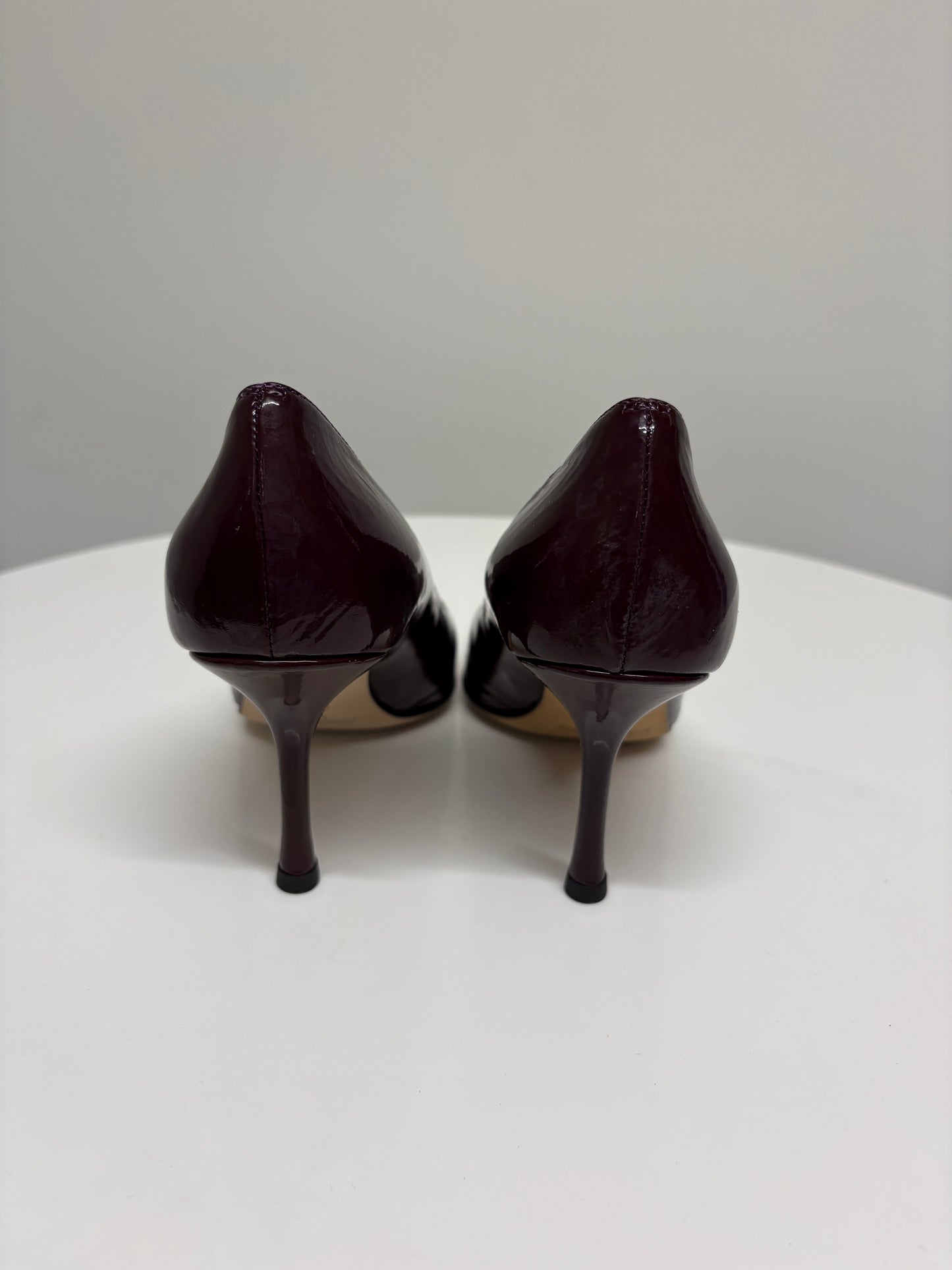 Jimmy Choo Patent Cut Out Heels (pre-owned)