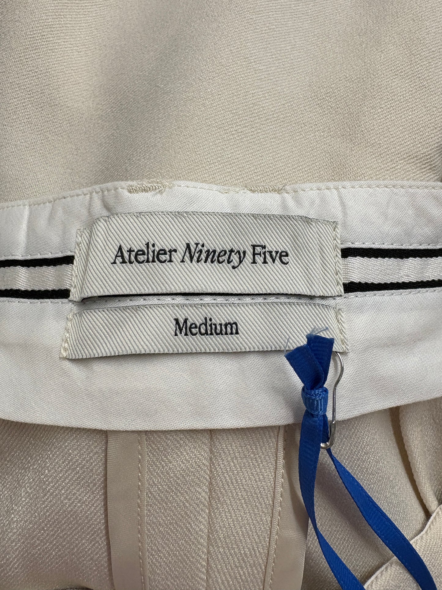 Atelier Ninety Five Cream Blazer And Trouser Suit (pre-owned)