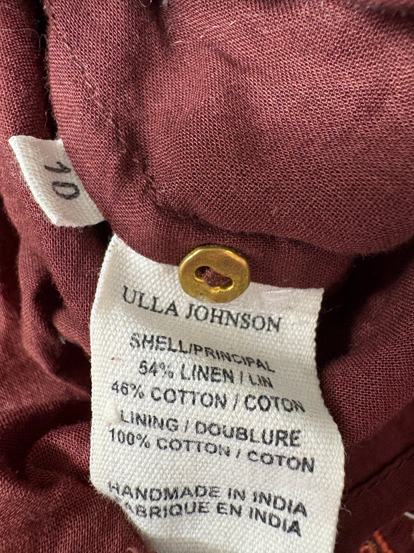 Ulla Johnson Daya Embellished Mini Dress