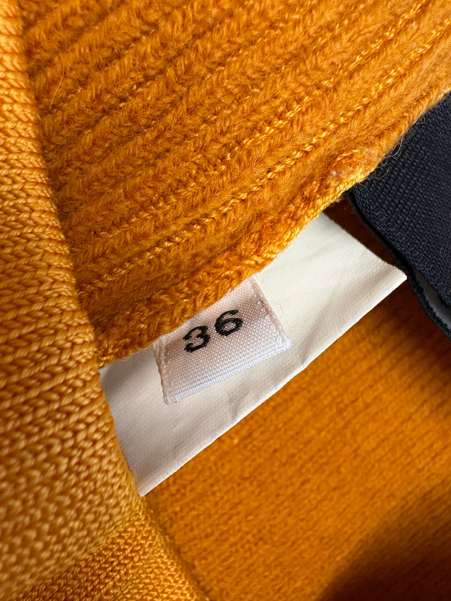 Jacquemus Orange Knit Shorts
