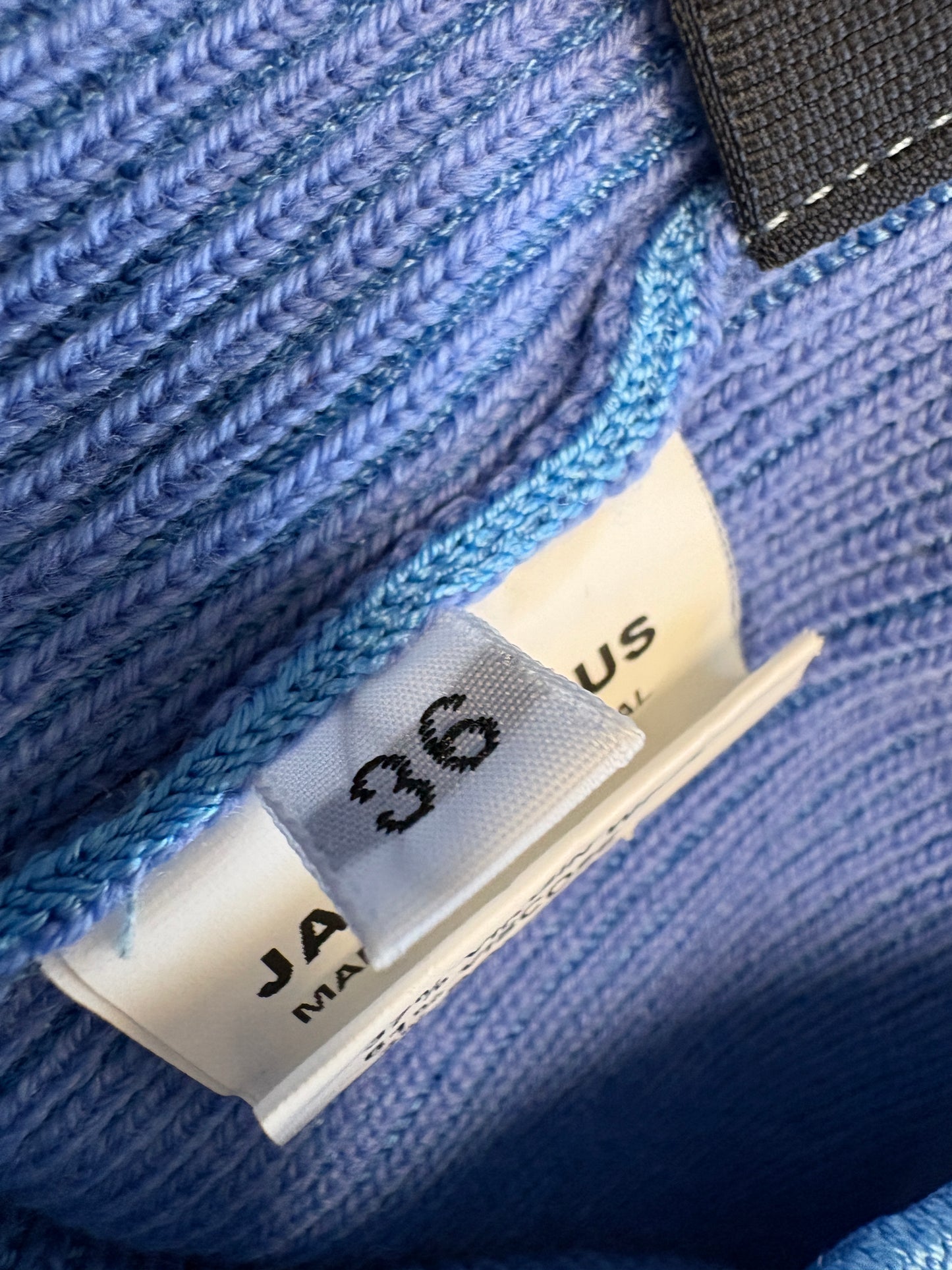 Jacquemus Blue Knit Shorts