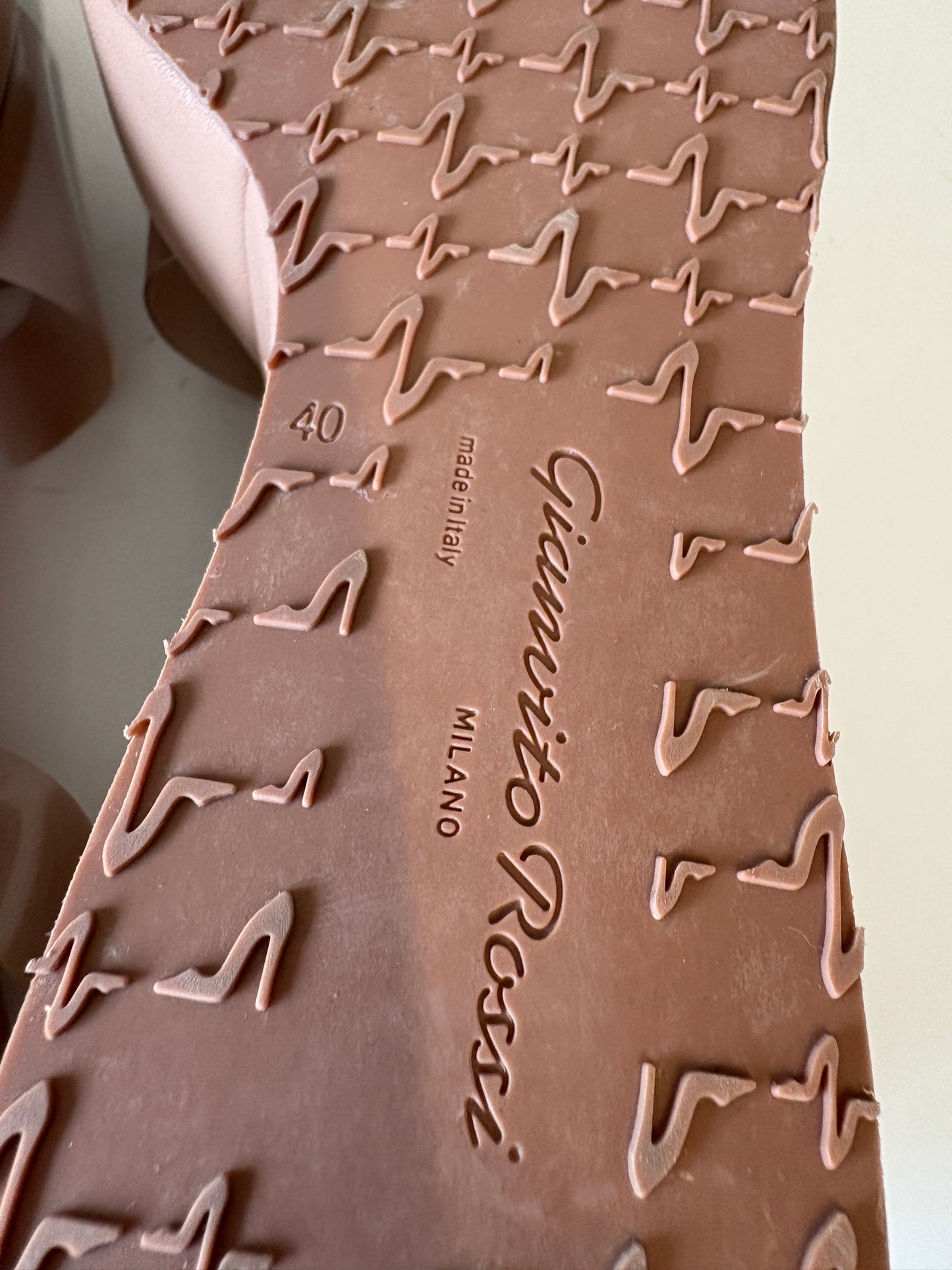 Gianvito Rossi Metropolis Nude Platform Sandals