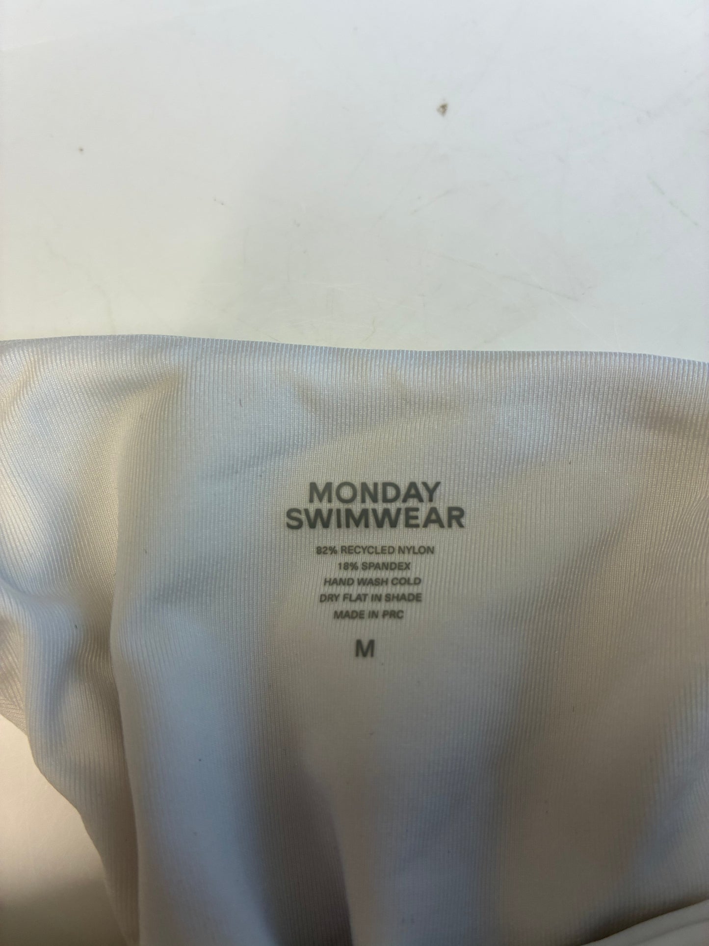 Monday Swim White Bikini
