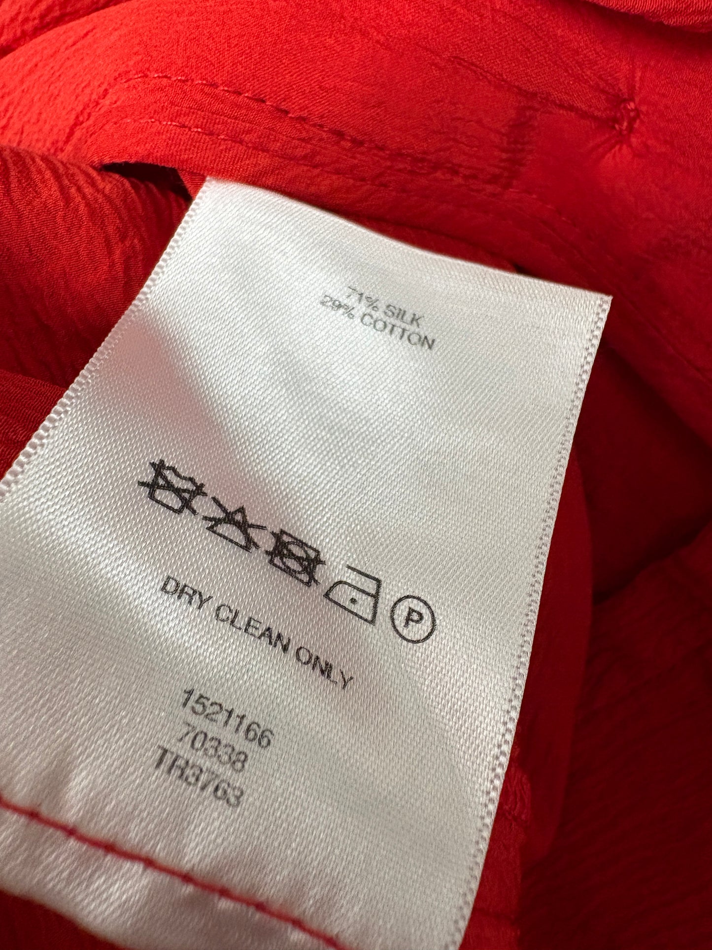 Raey Crinkled Silk Blend Tailored Trousers