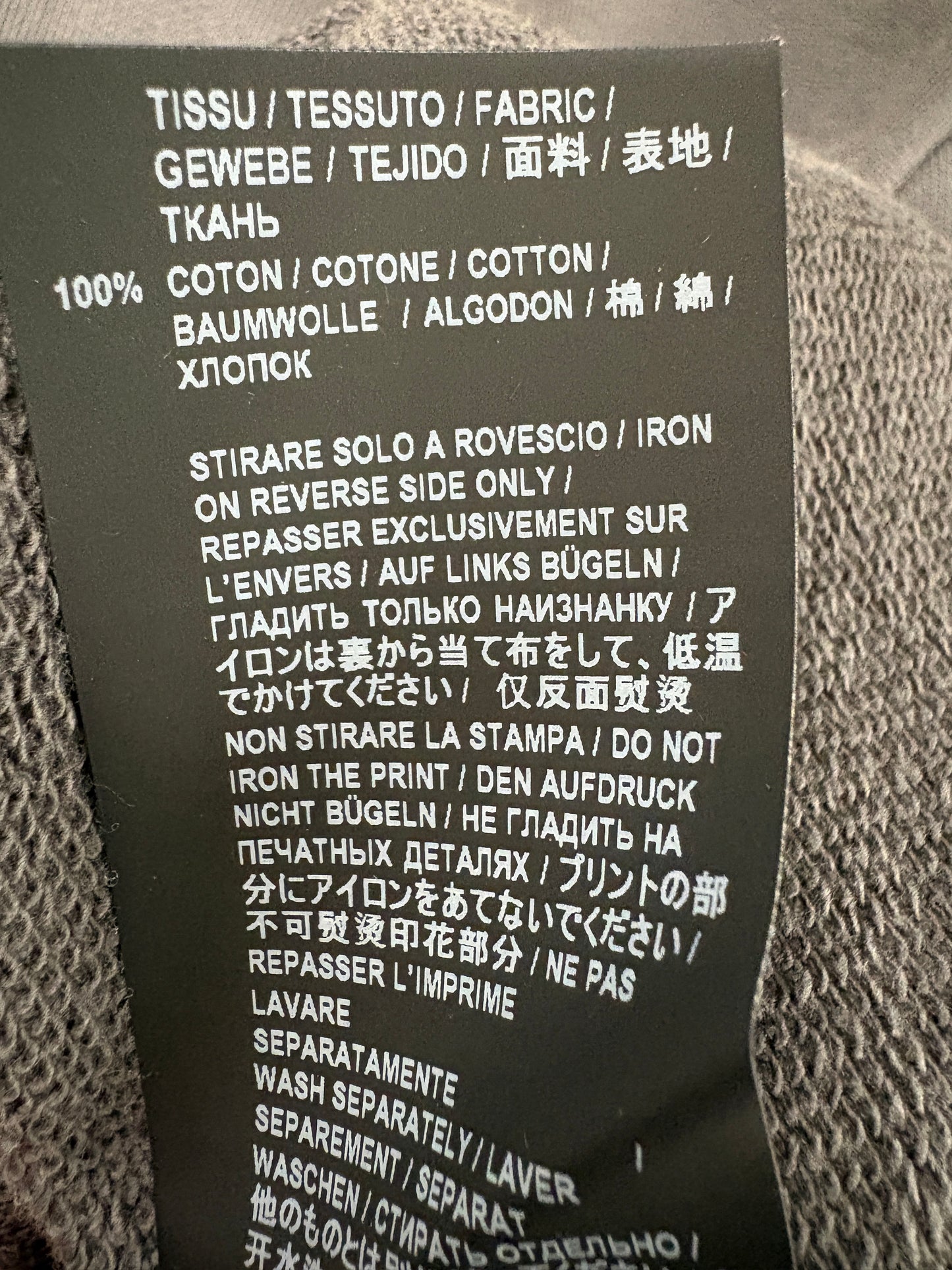 Saint Laurent Grey Malibu Hoodie