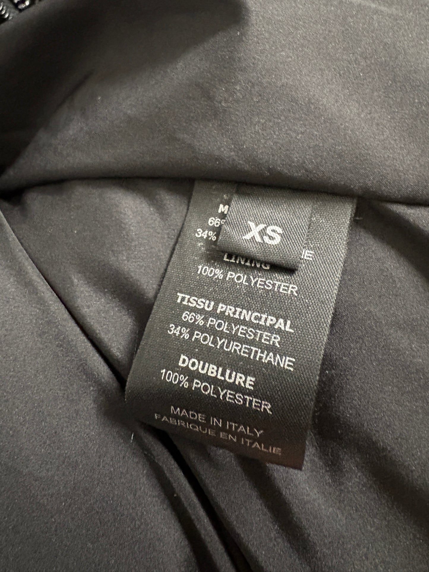 Vetements Miss Webcam Black Puffer Jacket