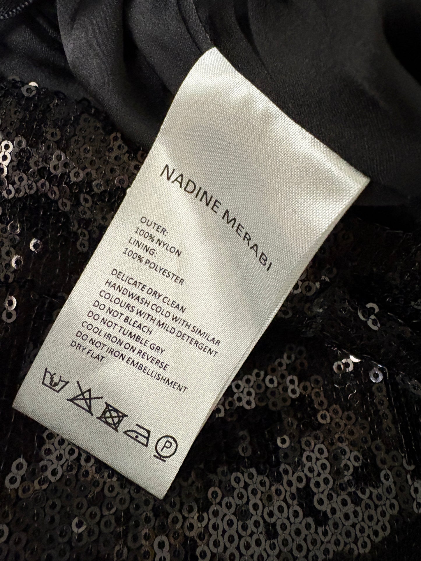 Nadine Merabi Sequin Shirt And Pants