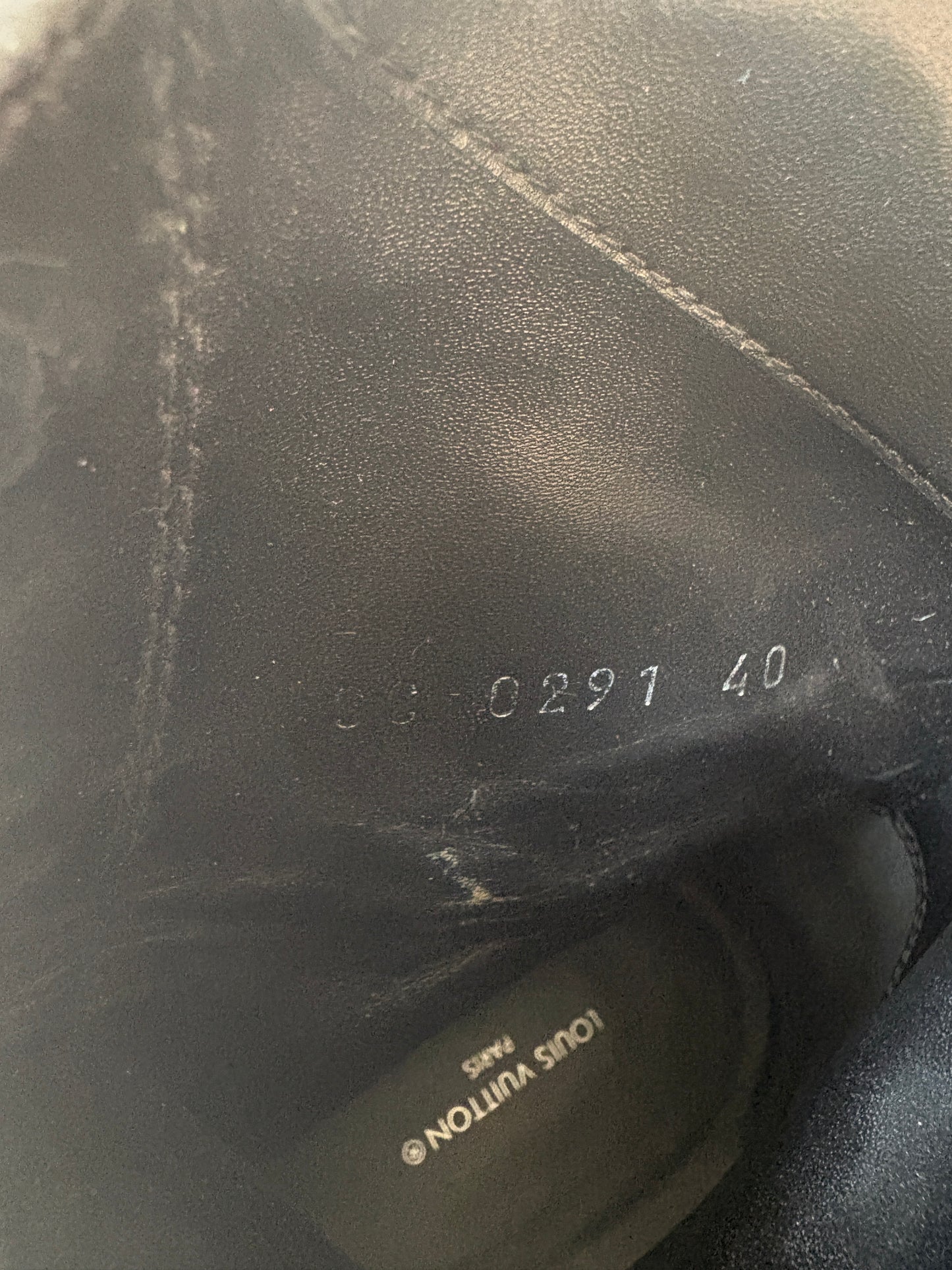Louis Vuitton Monogram Combat Boots