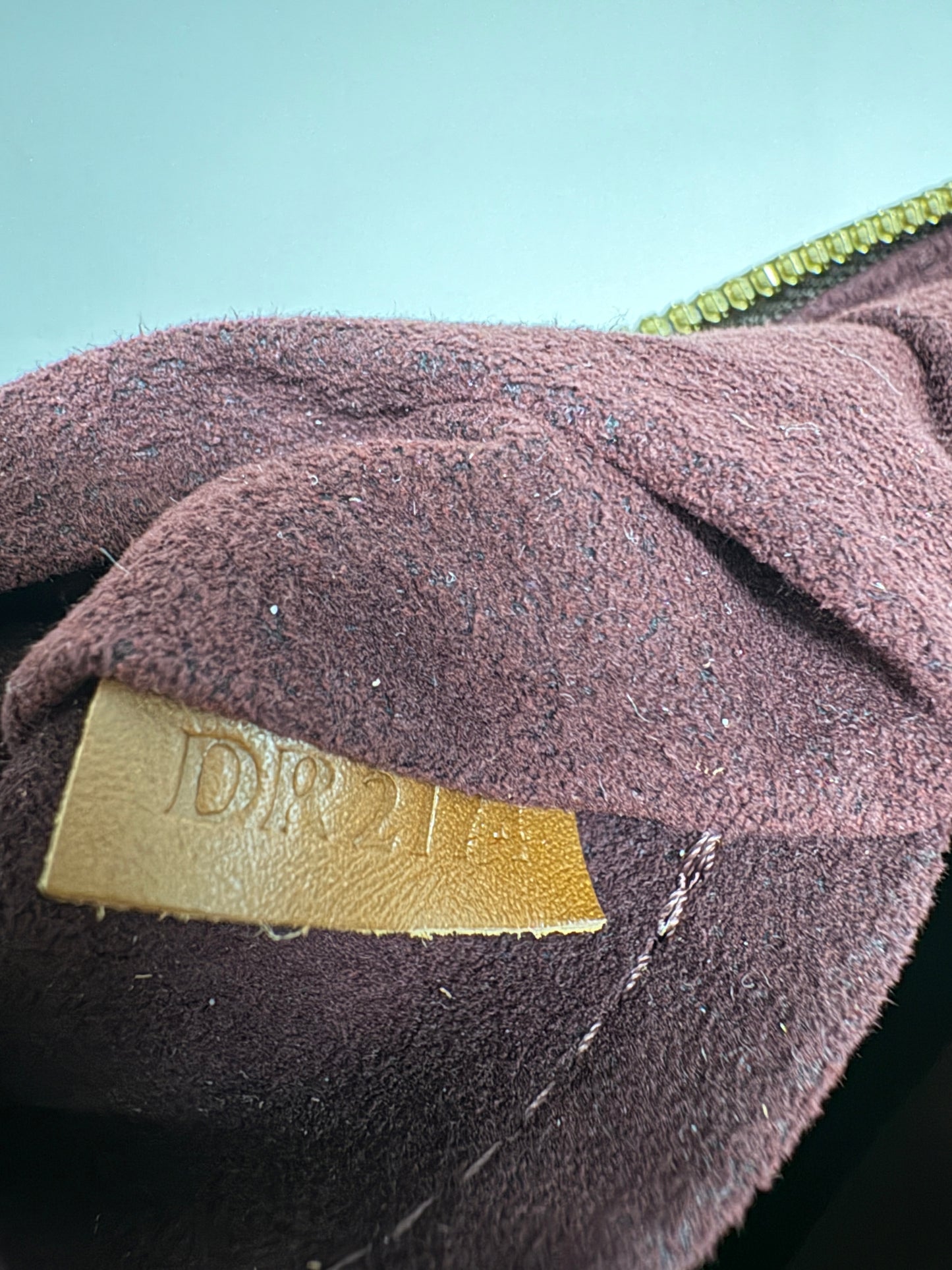 Louis Vuitton Damier Ebene Brown Leather Tote Bag