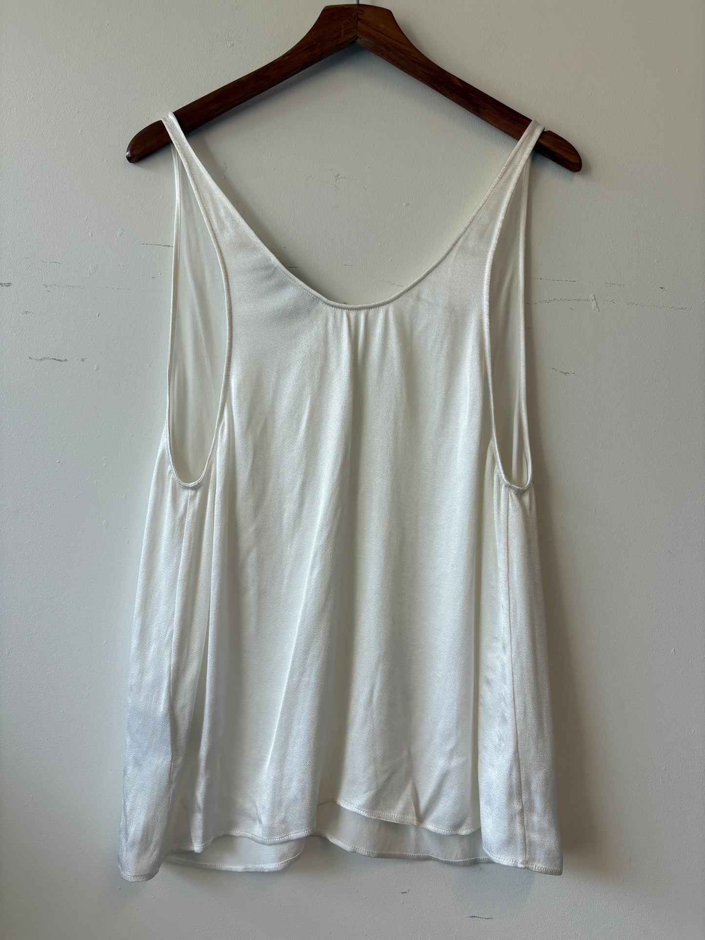 Bazilika White Satin Top