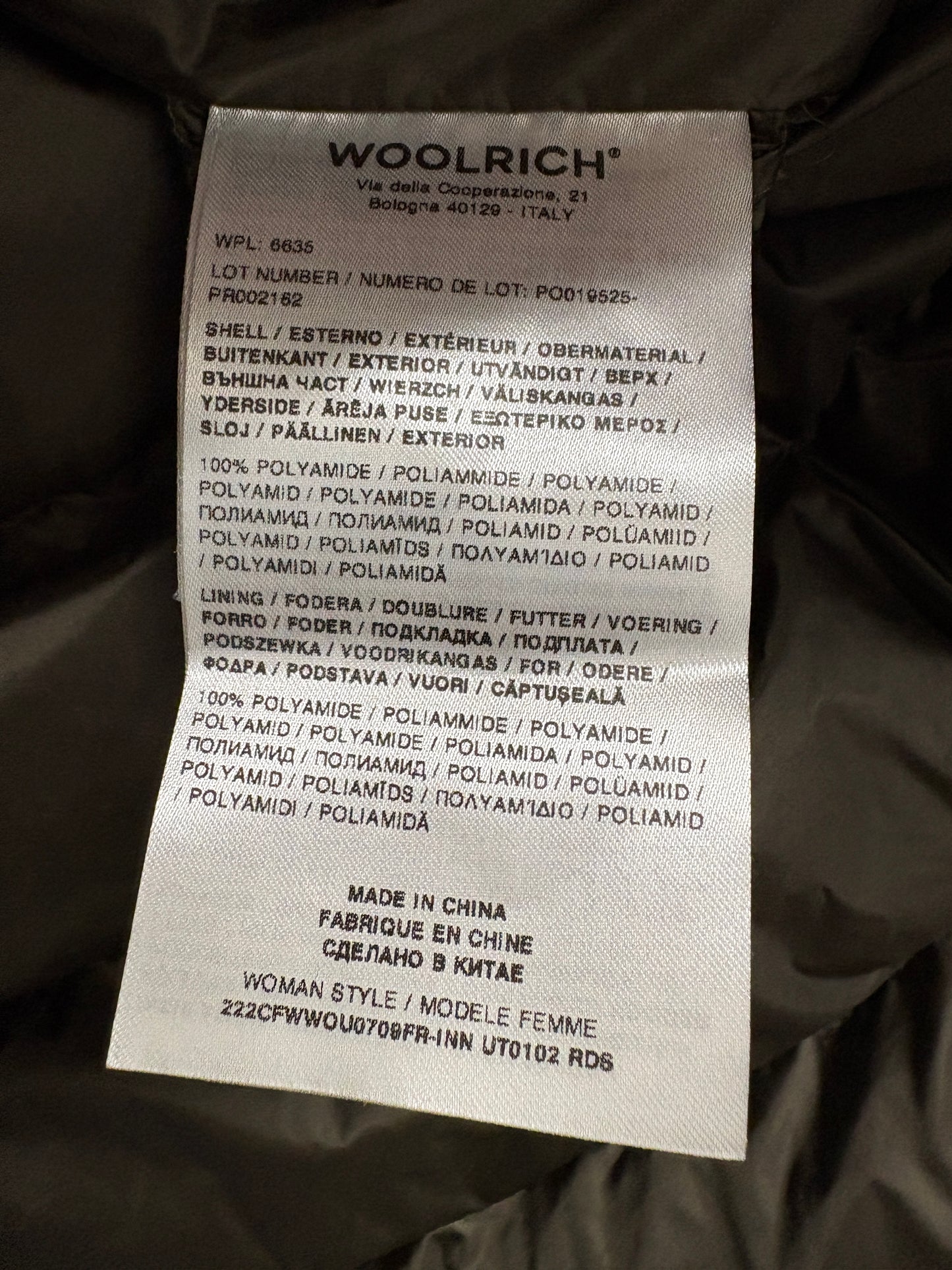 Woolrich Green 3 In 1 Long Parka Coat