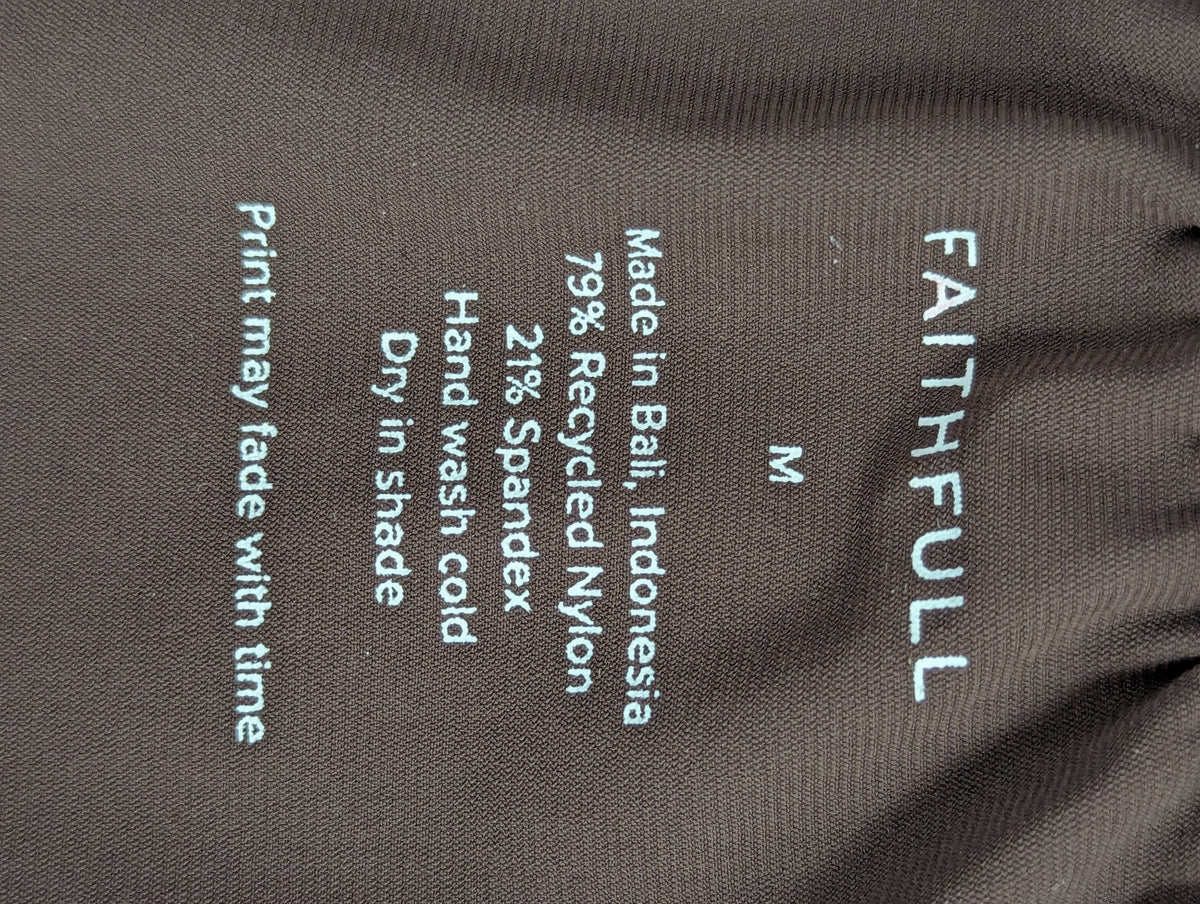 Faithfull The Brand Coffee Bikini Bottoms