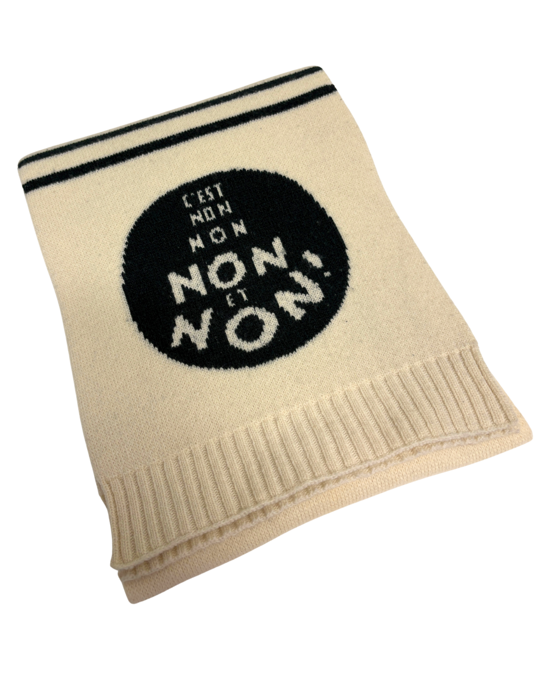 Dior C'est Non Non Et Non Scarf