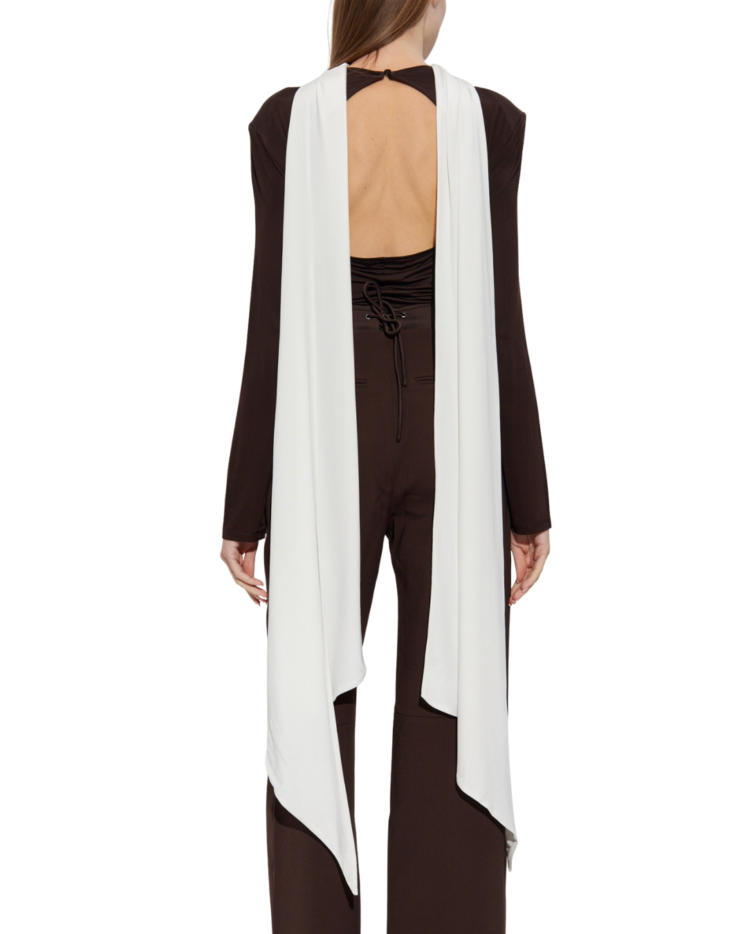 Rotate Brown Morena Top