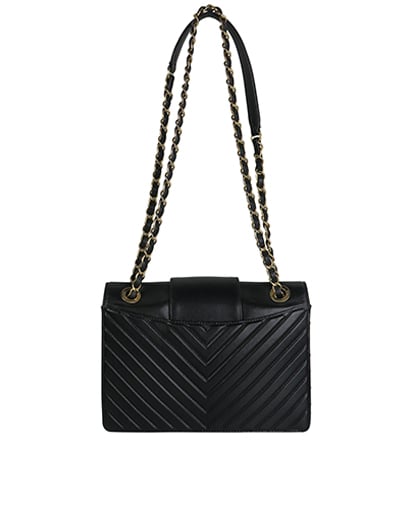 Chanel Chevron Collar & Tie Flap Bag (pre-owned)