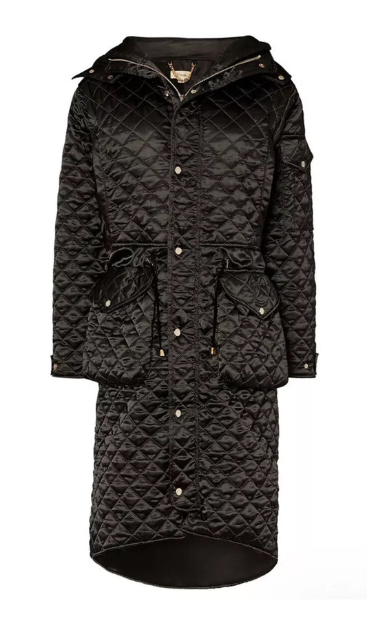 Temperley London Black Oakley Quilted Coat (pre-owned)
