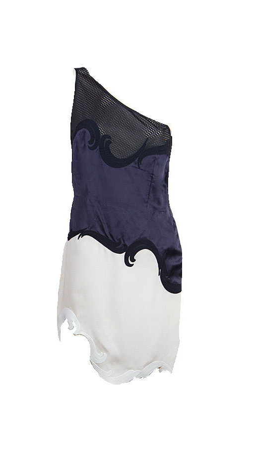 Stella McCartney one shoulder cocktail dress (pre-owned)