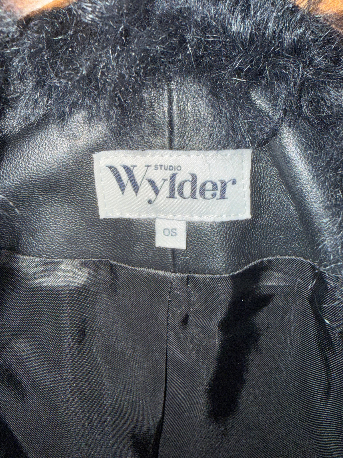 Studio Wylder relaxed leather jacket