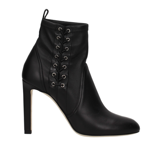 Jimmy Choo Mallory black boots (pre-owned)