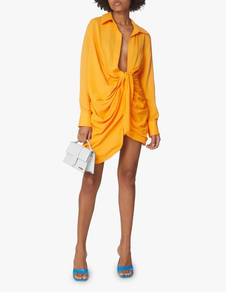 Jacquemus orange KLA robe Bahia (pre-owned)