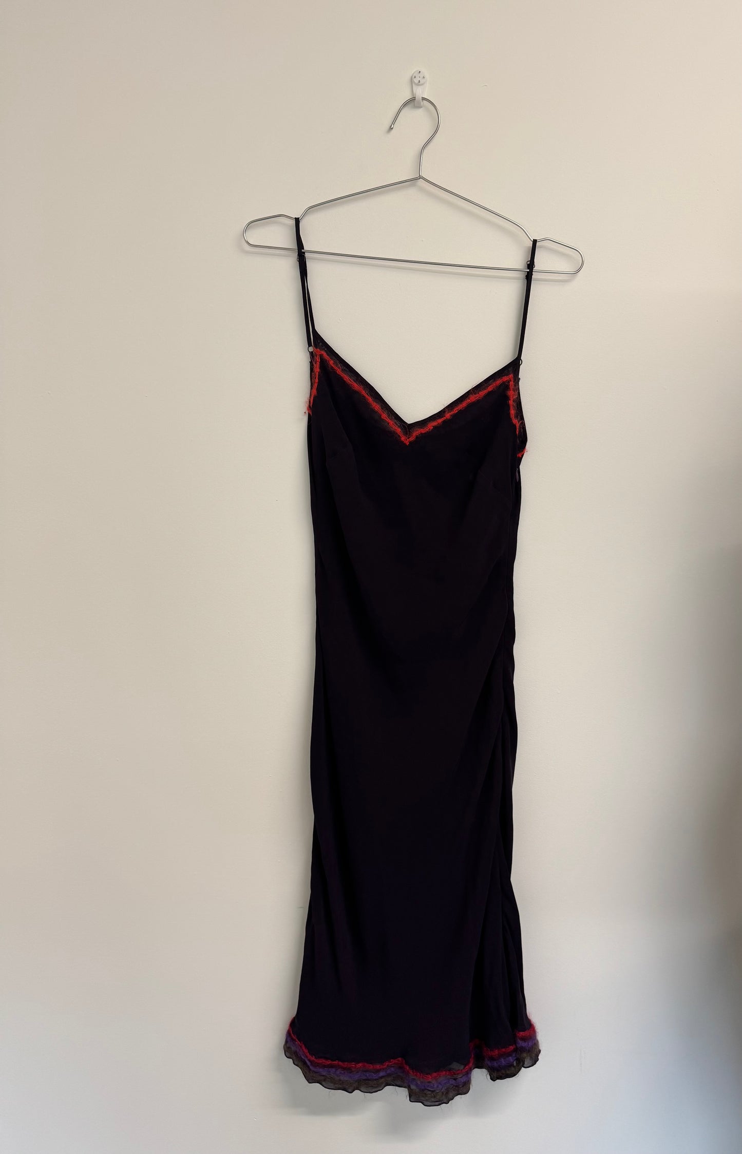 Moschino plum cami midi dress (pre-owned)