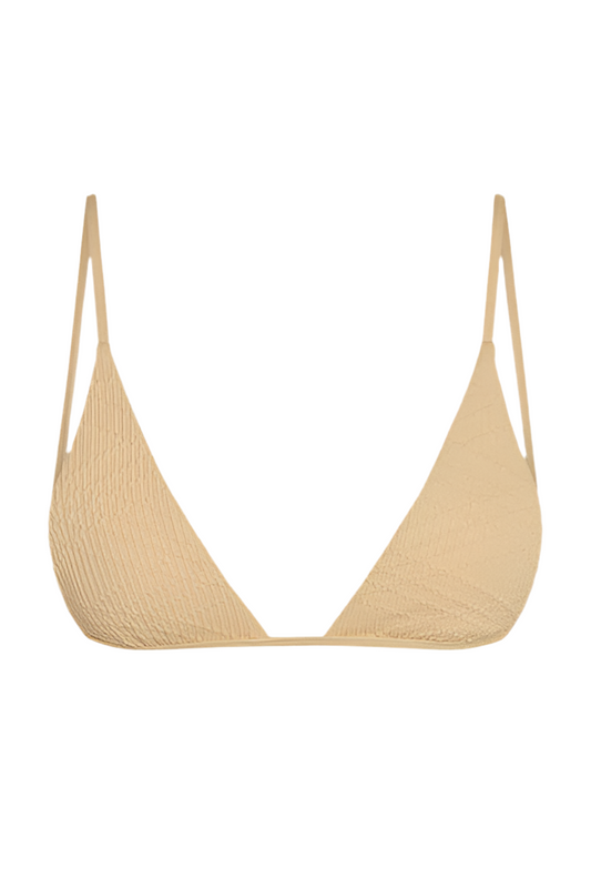 Monday swim Barbados top raffia (pre-owned)